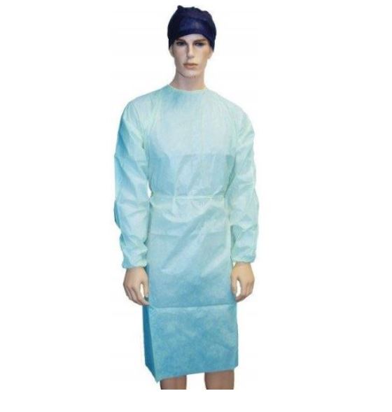Sentry Medical Sentry Owear® Isolation Gown Splash Resistant Blue CT/50 Safety & PPE  