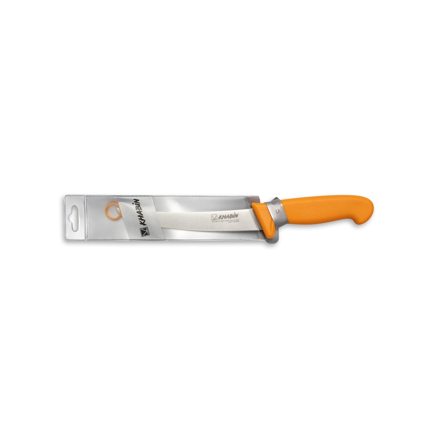 Khabin Khabin Knife Boning Wide Curved Orange 6inch Kitchen Equipment  