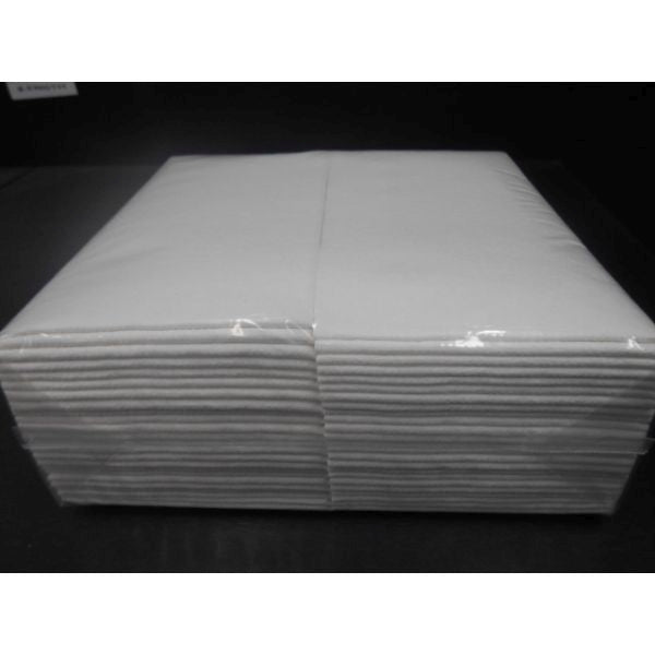 Katermaster Katermaster Napkin Dinner Linen Weave GT White50 Bags & Takeaway Carton of 250 