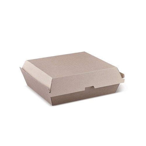 Detpak Endura Dinner Box Plain Brown - CT/150 Bar  