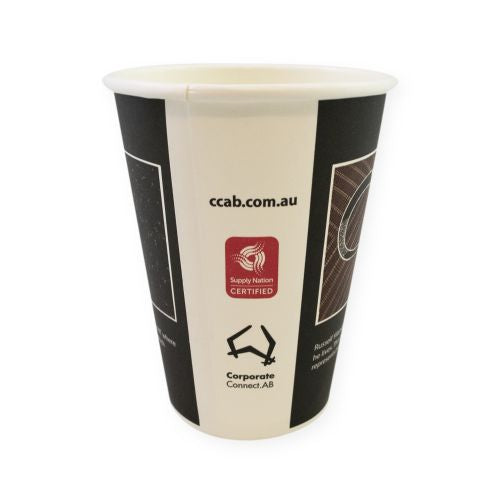 Katermaster Katermaster Hot Cup Single Wall 12oz - CT/1000 Disposable Food Packaging  
