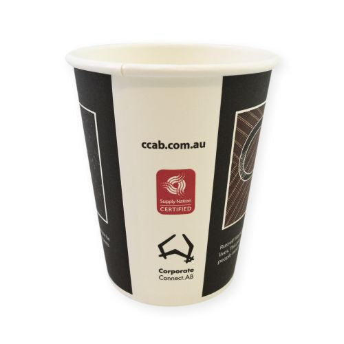 Katermaster Katermaster Hot Cup Single Wall 8oz - CT/1000 Disposable Food Packaging  