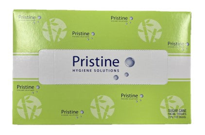 Pristine Pristine Facial Tissue Sugarcane 2Ply - CT/72 Cleaning & Washroom Supplies  