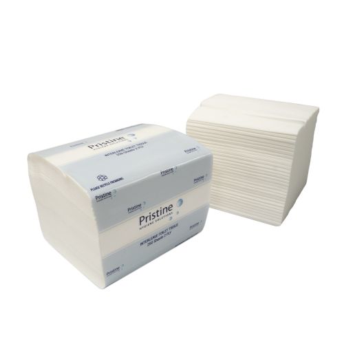 Pristine Premium Soft Interleaved Toilet Tissue 2ply - CT/36 Bathroom Supplies  
