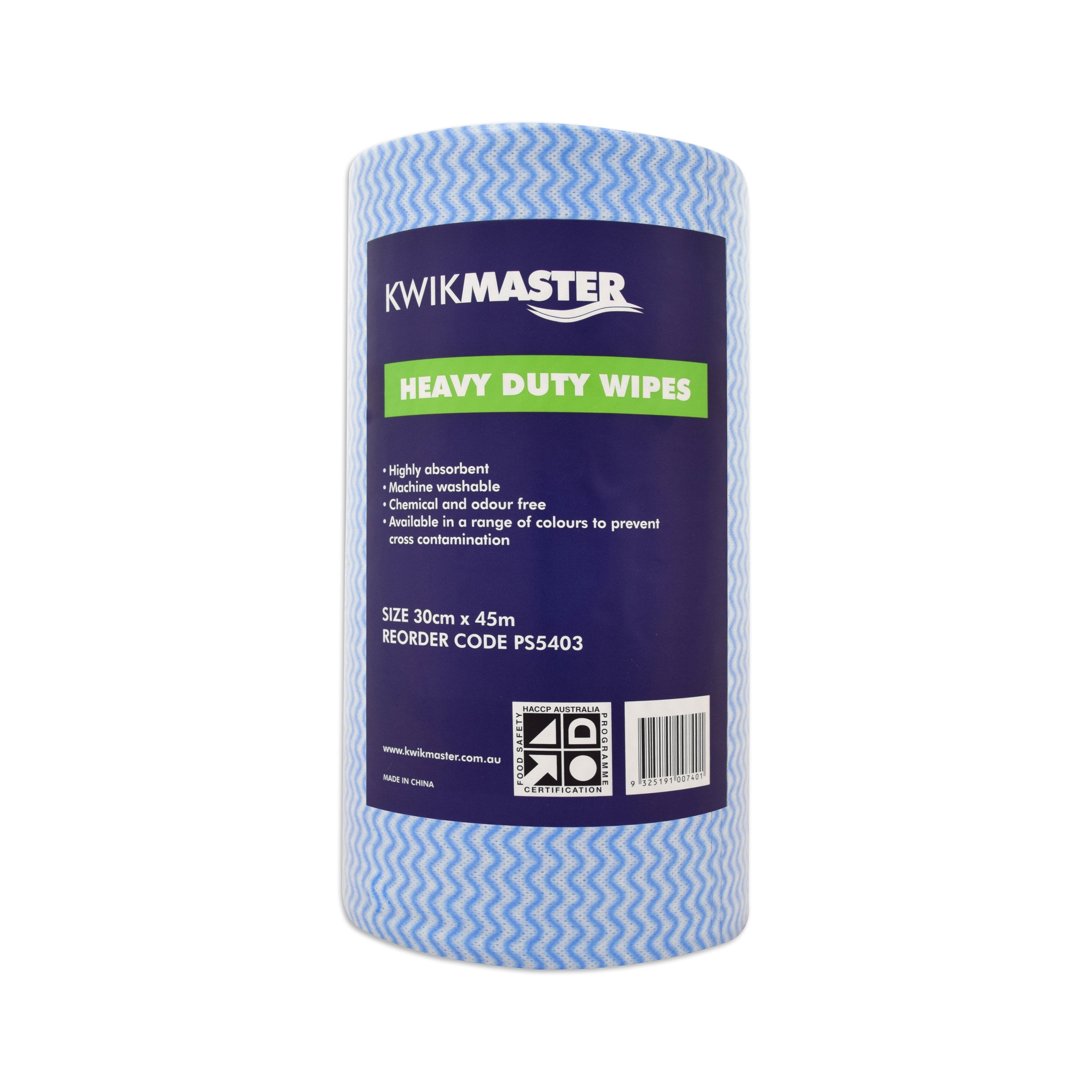 Kwikmaster Kwikmaster Wipe Heavy Duty Cleaning Supplies  