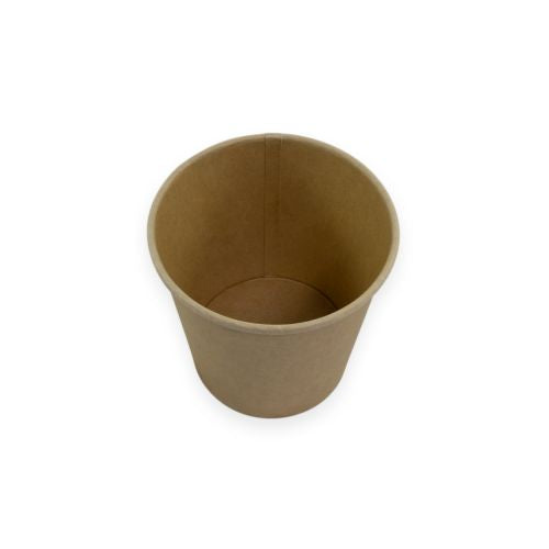 Sustain Sustain Paper Round Bowl/Container Kraft Brown 24oz 115mm - CT/500 Disposable Food Packaging  
