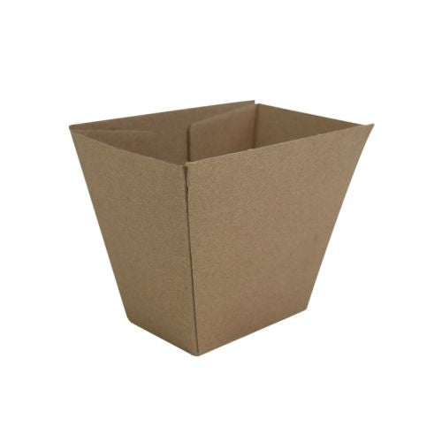 Sustain Sustain Chip Box Brown - CT/500 Disposable Food Packaging Carton of 500 
