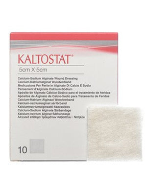 Kaltostat Kaltostat Dressing Alginate 5X5cm - BX/10 Healthcare  