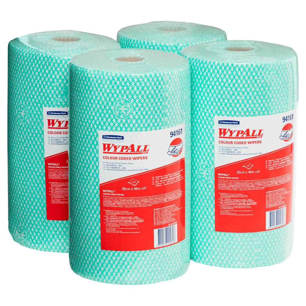 Kimberly-Clark Kimberly-Clark Wypall Wipers Green - CT/6 cleaning & washroom supplies  