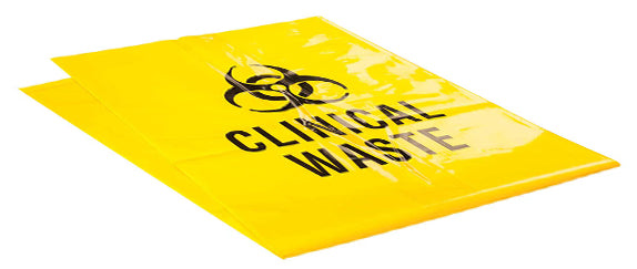 Kwikmaster Kwikmaster Clinical Waste Bag Yellow - CT/2000 Cleaning & Washroom Supplies  