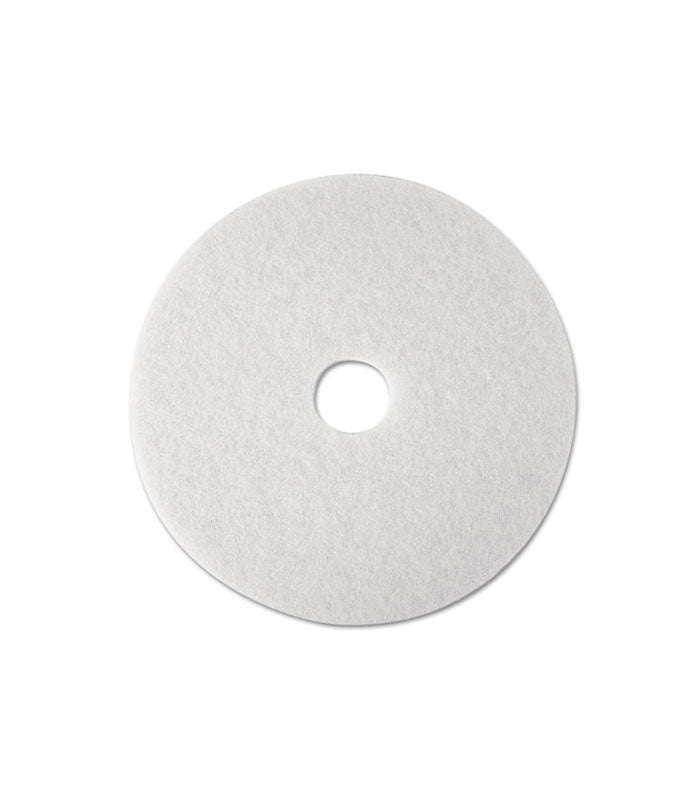 3M 3M Floor Pad Super Polish 40cm White - CT/5 Cleaning & Washroom Supplies  
