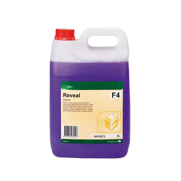 Diversey Diversey Reveal Cleaner Floor Heavy Duty Uhs 2 x5L - CT/2 Cleaning & Washroom Supplies  
