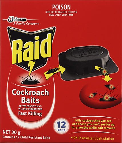 Raid Sc Johnson Raid Cockroach Baits - CT/6 Cleaning & Washroom Supplies  