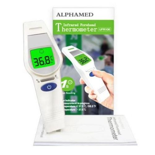 Alphamed Alphamed Thermometer Infrared Forehead - Each Healthcare  