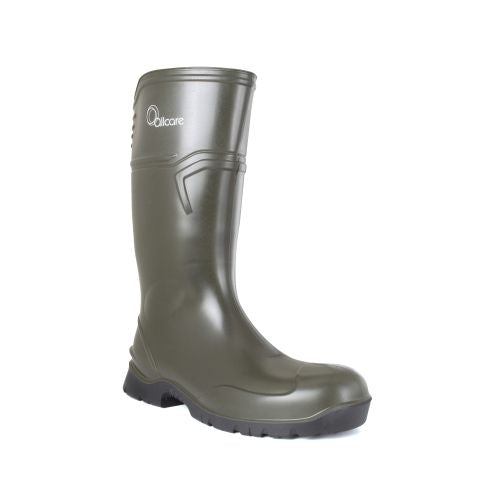 Allcare Allcare Gumboot PU Safety Green Safety & PPE AU4 Pair of 1
