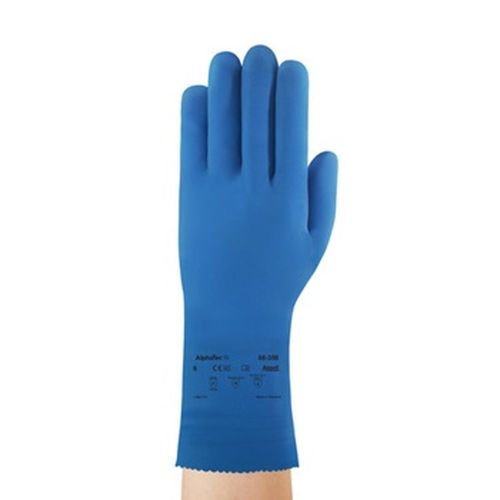 Ansell Ansell Gloves Latex Silverlined Blue - DZ/12 Safety & PPE  