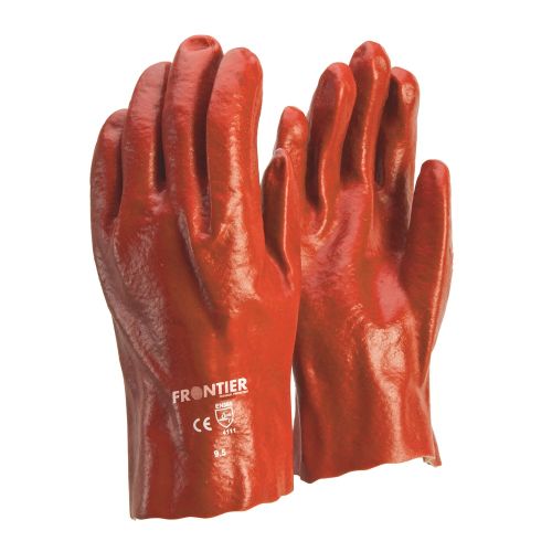 Frontier Frontier PVC Glove, Single Dipped 27cm Safety & PPE  