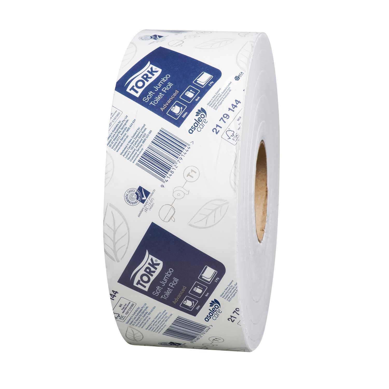 Tork Tork Advanced Jumbo Toilet Paper Roll 2ply 320m - CT/6 Bathroom Supplies  
