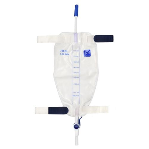 Premier Premier Leg Bag 750ml With A 10cm Inlet Tube Velcro Strap - Each Healthcare  