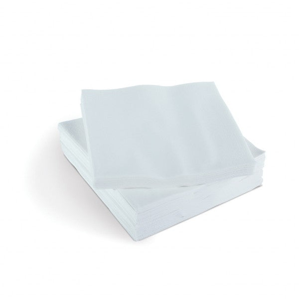 Katermaster Katermaster Napkin Dinner Linen Weave 1/4 White - CT/250 Bags & Takeaway  
