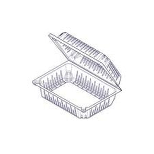 Katermaster Katermaster Container Salad - CT/500 Bags & Takeaway M 190x120x58 Carton of 500