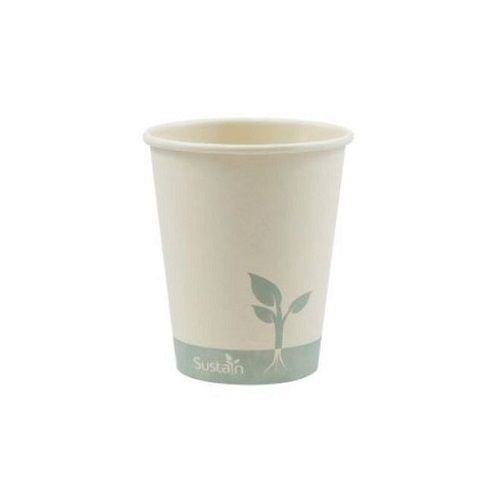 Sustain Sustain Bamboo Hot Cup Single Wall 6oz - CT/1000 Disposable Food Packaging  