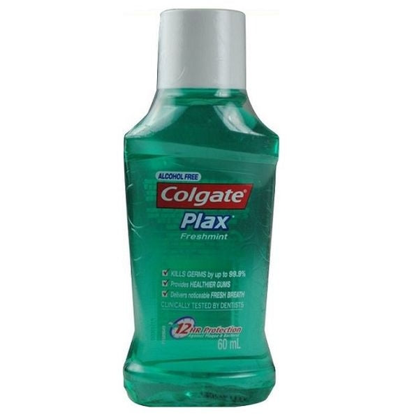 Colgate Colgate Plax Freshmint Mouthrinse 60ml - CT/96 Bathroom Supplies  
