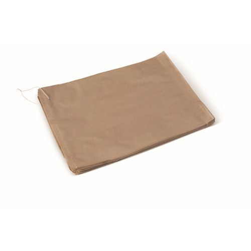 Detpak Bag Flat #6 Paper Brown 346x240mm Strung - CT/2000 Packaging, Bags & Films  