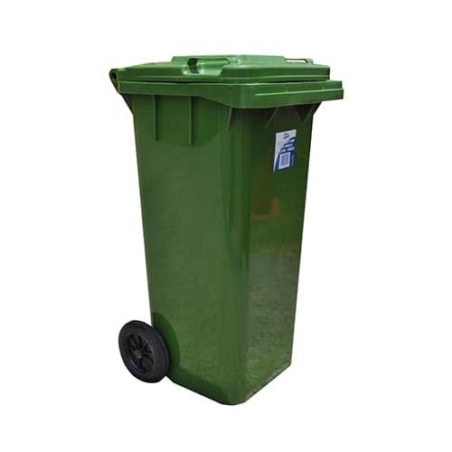 Edco Edco Wheelie Bin Green 120L - Each Cleaning & Washroom Supplies  