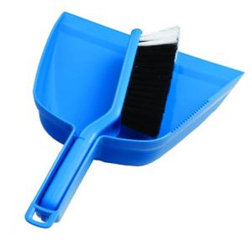 Oates Oates Dustpan & Bannister Set Blue - Each Cleaning & Washroom Supplies  