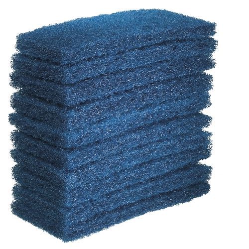 Oates Oatesger Beaver Floor Pad 10 Pack Blue - PK/10 Cleaning & Washroom Supplies  
