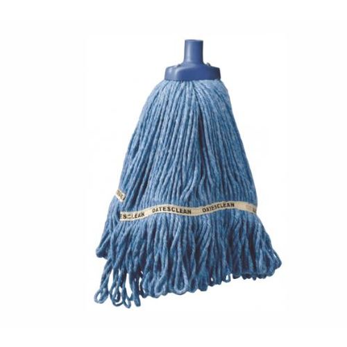 Oates Oates Duraclean Hospital Launder Mop 350G Blue - Each Cleaning & Washroom Supplies  