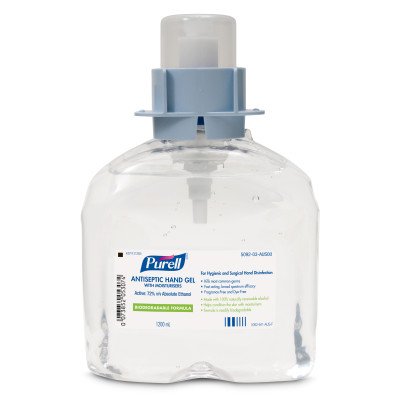 Purell Gojo Purell Antiseptic Hand Gel 1200ml Fmx Refill - CT/3 Cleaning & Washroom Supplies  