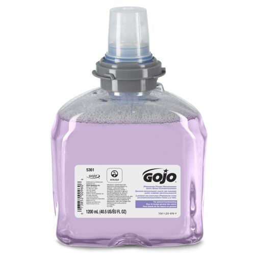 Gojo Gojo Premium Foam Handwash With Skin Conditioners TFX Refill 1200ml - CT/2 Cleaning & Washroom Supplies  