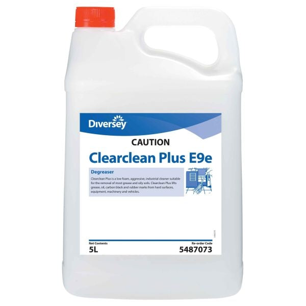 Diversey Diversey Clearclean Plus Cleaner Degreaser 2 x5L - CT/2 Cleaning & Washroom Supplies  