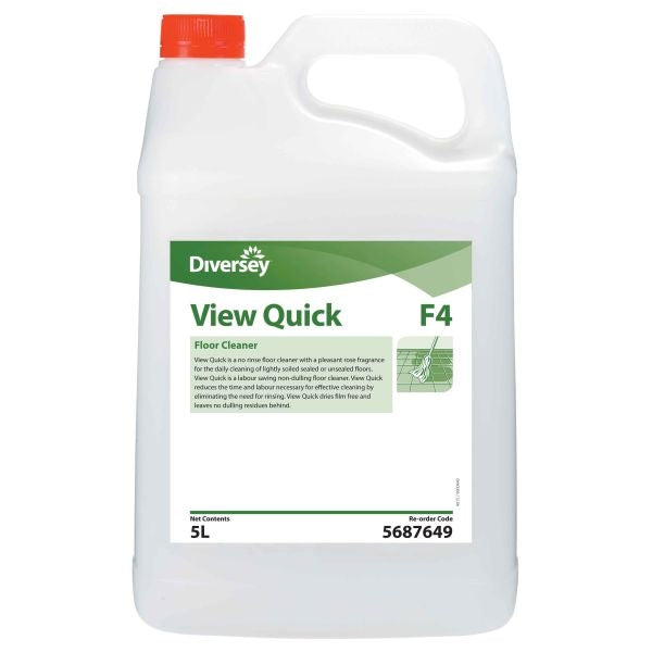 Diversey Diversey View Quick Floor Cleaner - CT/2 Cleaning & Washroom Supplies  
