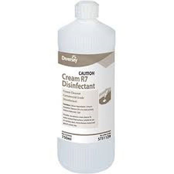 Diversey Diversey Cream Cleanser R7 Disinfect 12 x750ml - CT/12 Cleaning & Washroom Supplies  