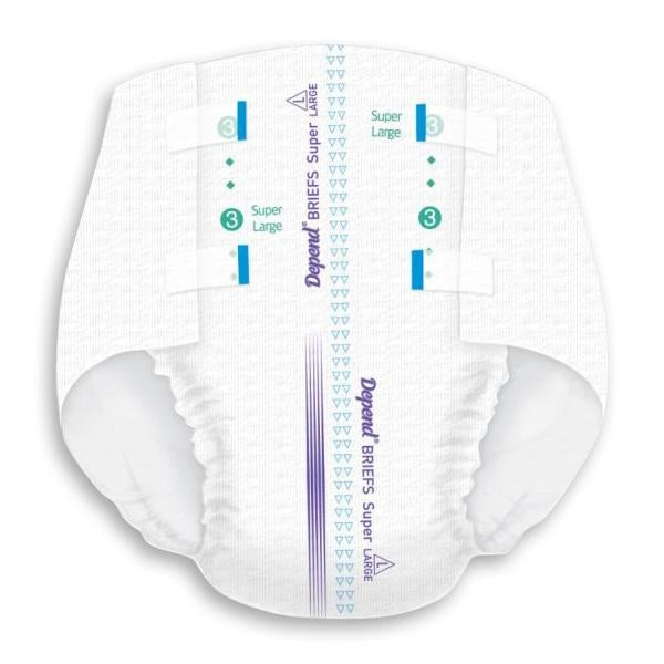 Depend Depend Brief Super - CT/60 Pads, Diapers And Protectors  