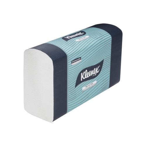Kimberly-Clark Kleenex Towel Multifold White 150 Sheets - CT/16 Bathroom Supplies Carton of 16 