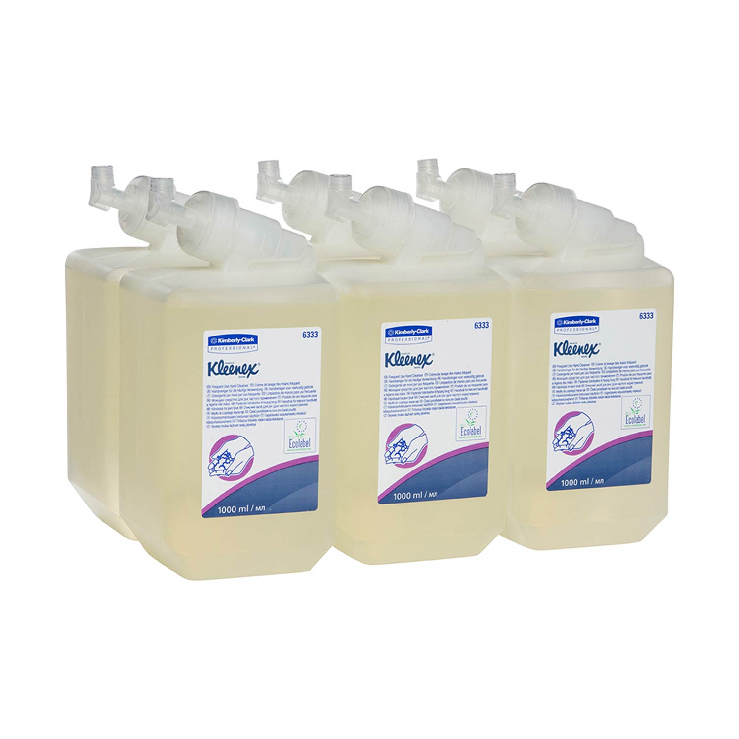 Kleenex Kimberly-Clark Kleenex Kca Frequent Use Hand Soap Cleanser 1000ml - CT/6 Cleaning & Washroom Supplies  