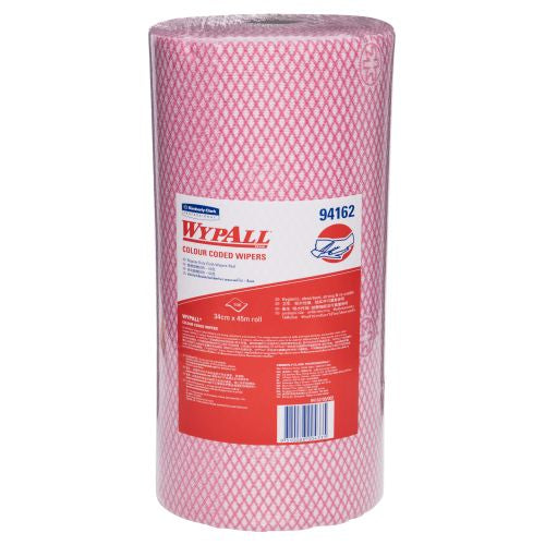 Kimberly-Clark Kimberly-Clark Wypall Wipers Regualr Roll Red - CT/6 cleaning & washroom  
