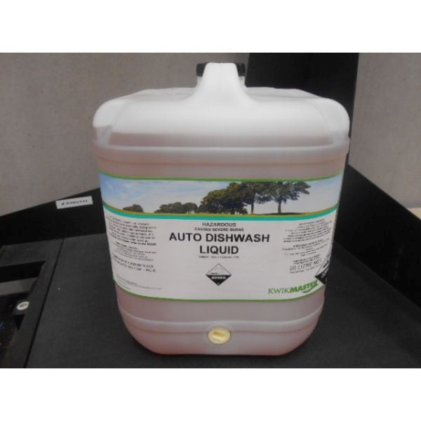 Kwikmaster Professional Kwikmaster Professional Auto Dishwash Liquid 20L Cleaning & Washroom Supplies  