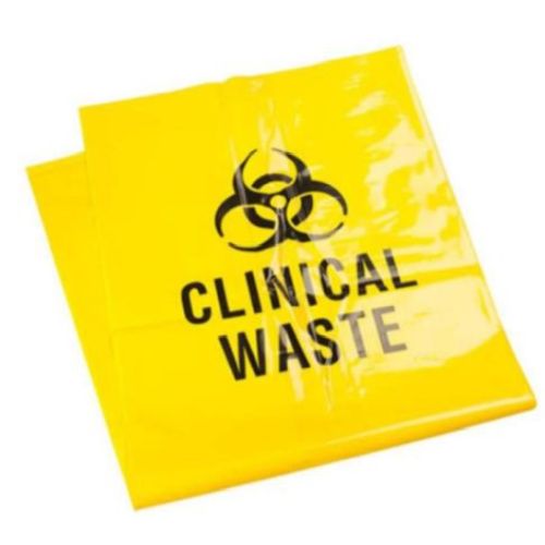 Kwikmaster Kwikmaster Clinical Waste Bag Yellow 34 Litre - CT/250 Cleaning & Washroom Supplies  