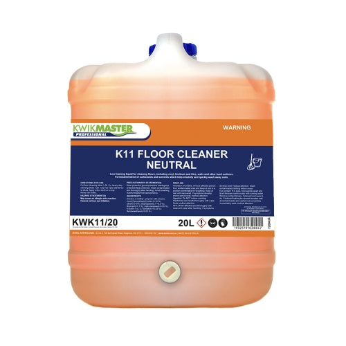 Kwikmaster Professional Kwikmaster Professional Floor Cleaner Neutral 20L Cleaning & Washroom Supplies  