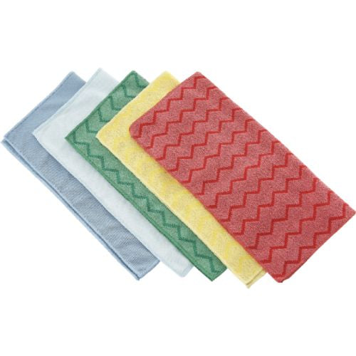 Kwikmaster Kwikmaster General Purpose Microfibre Cloth Red - CT/12 Cleaning & Washroom Supplies  
