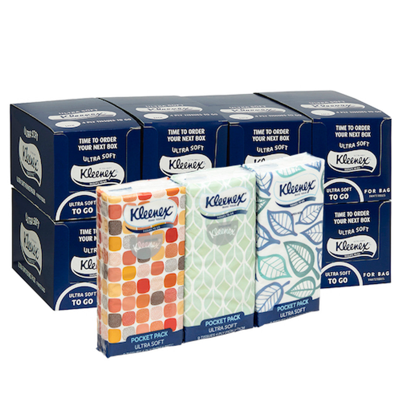 Kleenex Kimberly-Clark Kleenex Facial Tissue Pocket - CT/144 Cleaning & Washroom Supplies  