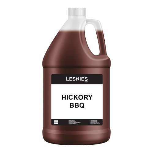Lesnies Marinade Les Hickory BBQ Gluten Free 4L Cooking Ingredients And Sauces Bottle of 1 
