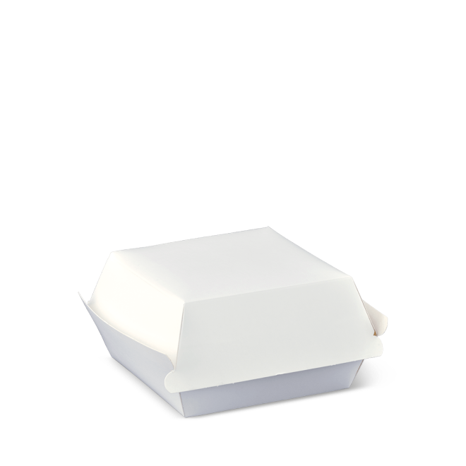 Detpak Detpak Burger Clam Plain - CT/500 Disposable Food Packaging  