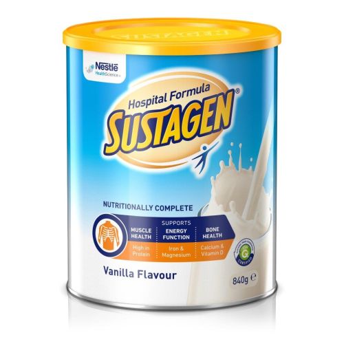 Nestle Nestle Sustagen Hospital Formula Active Vanilla 840g - CT/6 Healthcare  