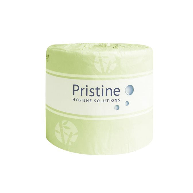 Pristine Pristine Sugarcane Toilet Roll 3 Ply 200 Sheets - CT/48 Cleaning & Washroom Supplies  